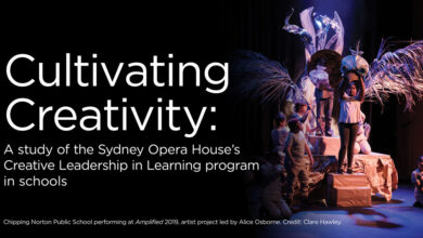 Creativity in schools essential to preparing young people for future uncertainty and change