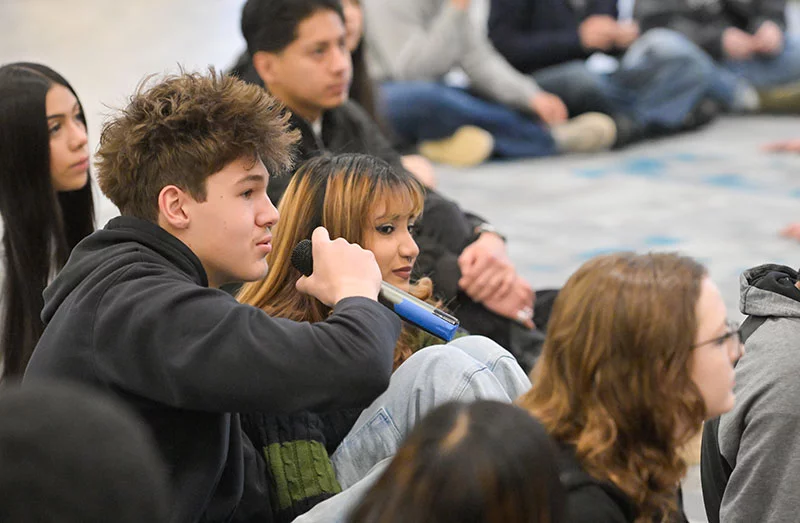 Students got to learn about medicine at their Aurora school. During an assembly, students met with neurology experts.