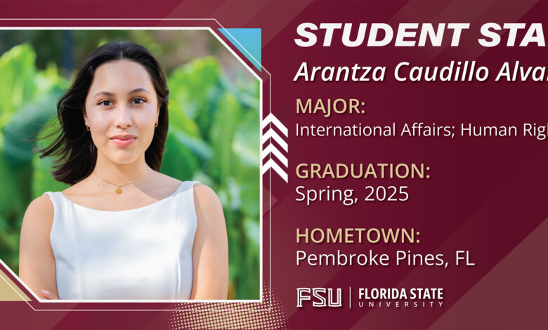 Arantza Caudillo Alvarez – Florida State University News Arantza Caudillo Alvarez – Florida State University News