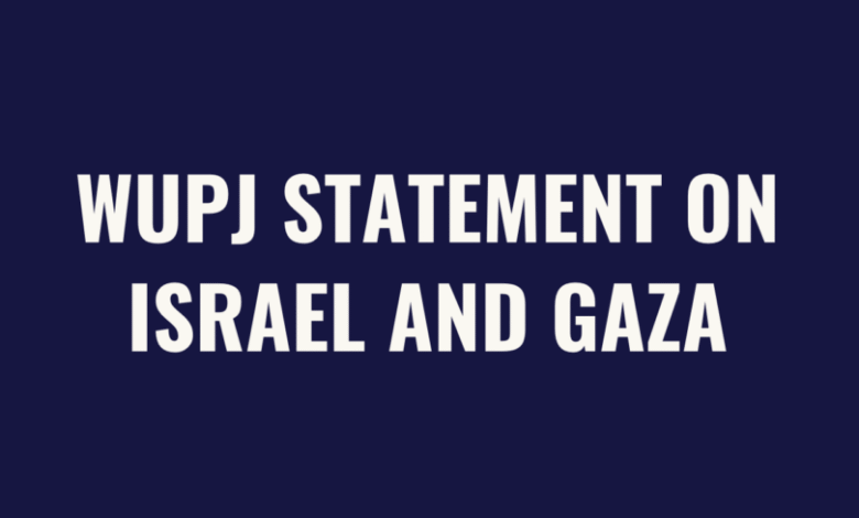 Statement on Israel and Gaza – World Union for Progressive Judaism Statement on Israel and Gaza – World Union for Progressive Judaism