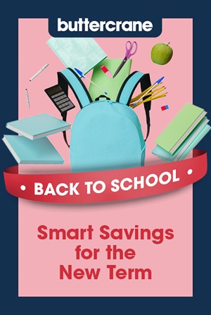 Buttercrane Back to School