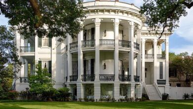 Fire destroyed the Nottoway Plantation. Some people cheered.