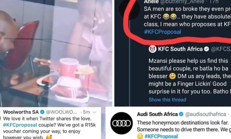 A man was ridiculed for proposing at KFC — then strangers bombarded him with generosity A man was ridiculed for proposing at KFC — then strangers bombarded him with generosity