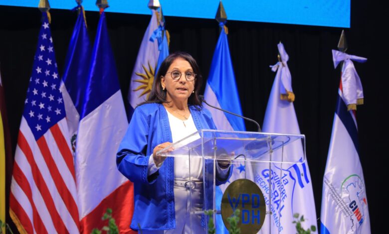CNDH’s Amina Bouayach Leads Global Human Rights Dialogue at El Salvador Summit CNDH’s Amina Bouayach Leads Global Human Rights Dialogue at El Salvador Summit