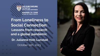 From Loneliness to Social Connection: Lessons from research and a global pandemic